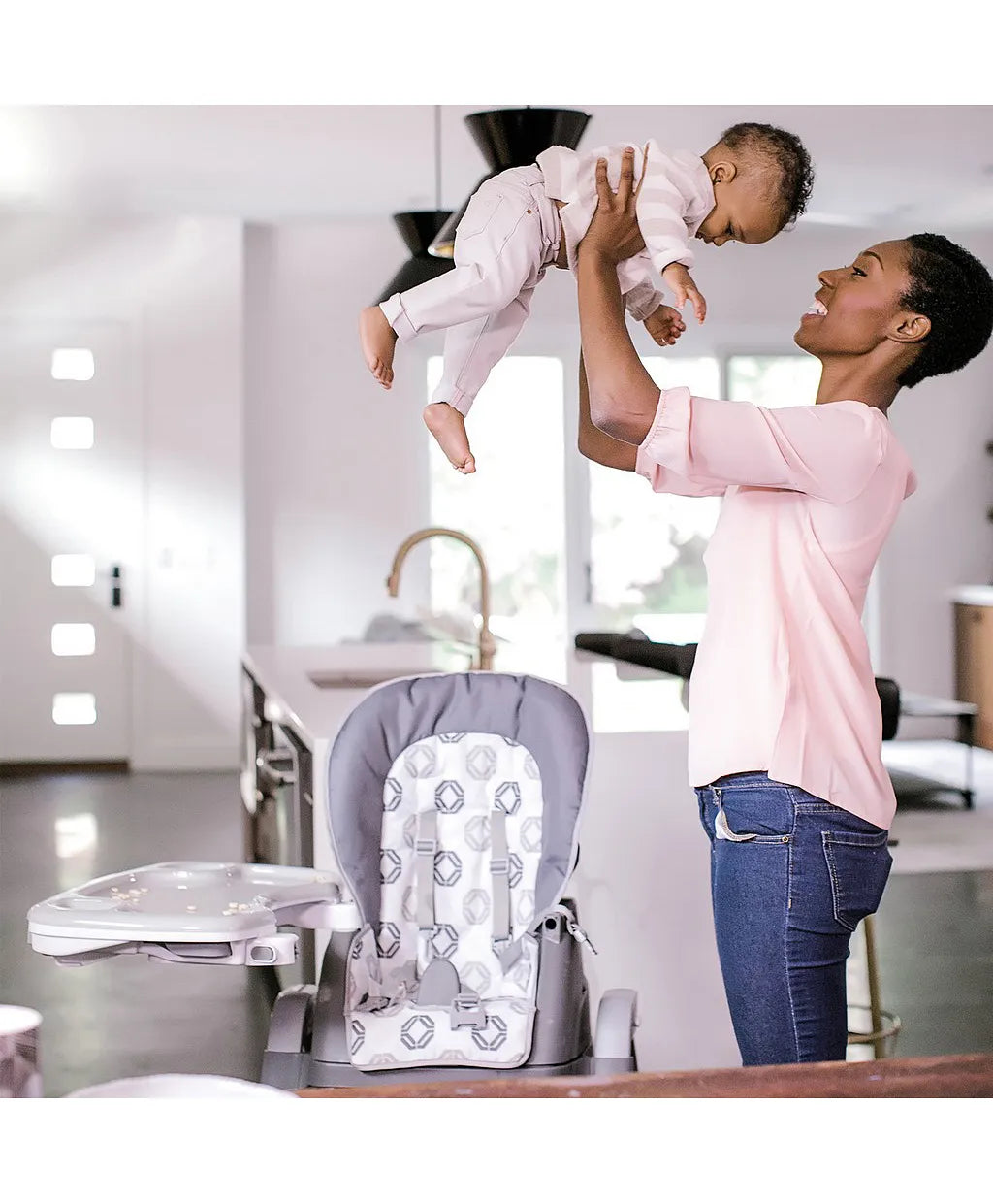 Ingenuity - Smartserve 4In1 High Chair Clayton | 6M-5Y