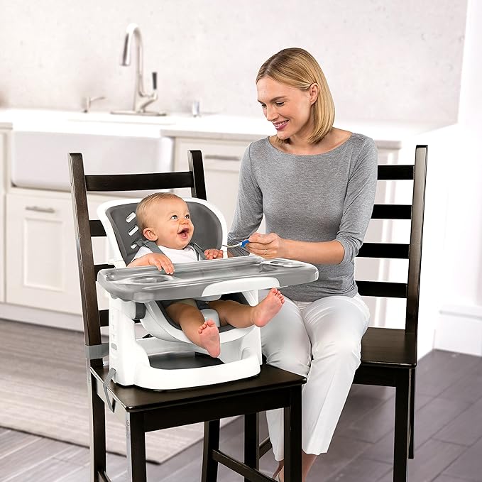 Ingenuity - Smartclean Chairmate High Chair | Slate | 6M-5Y