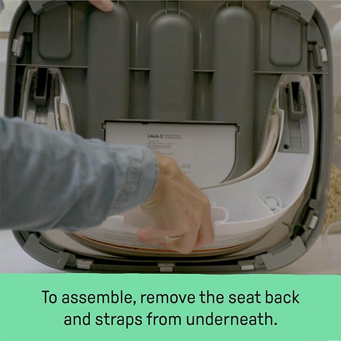 Ingenuity - Baby Base 2In1 Seat Ultramarine Green | 6M-3Y