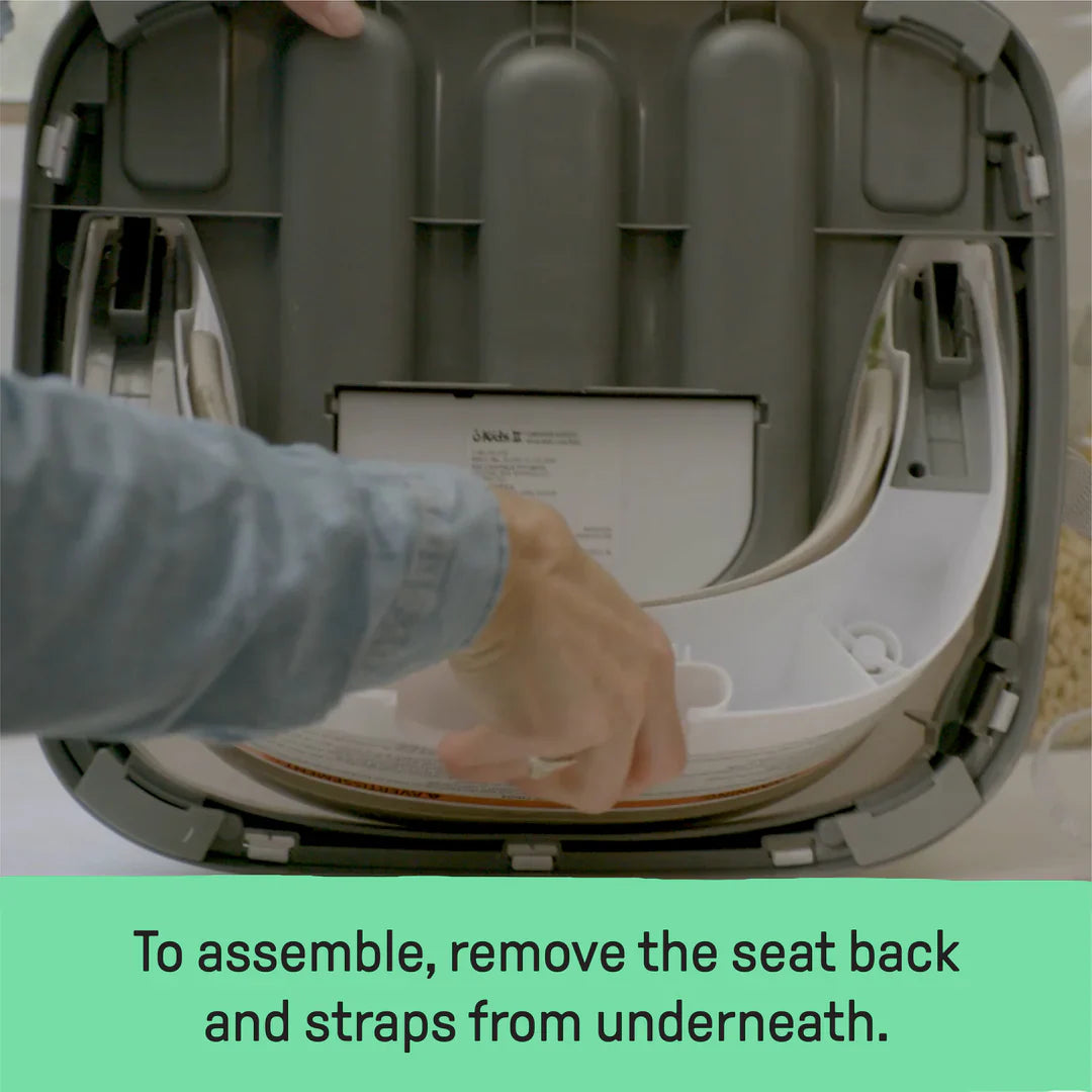 Ingenuity - Baby Base 2In1 Seat | Slate | 6M-3Y