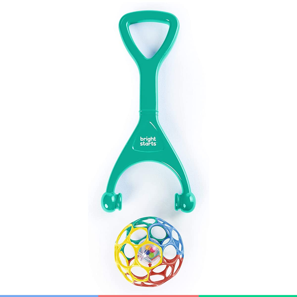 Bright Starts - 2In1 Roller Sit To Stand Toy