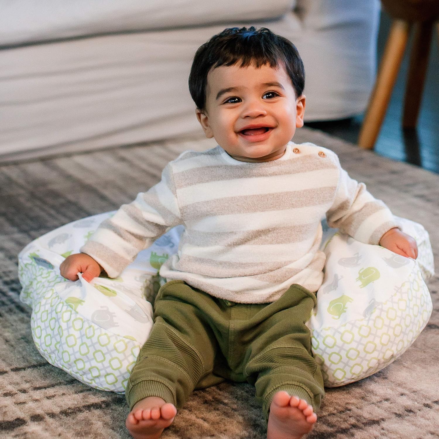 Ingenuity - Plenti + Nursing Pillow Let's Flip Again