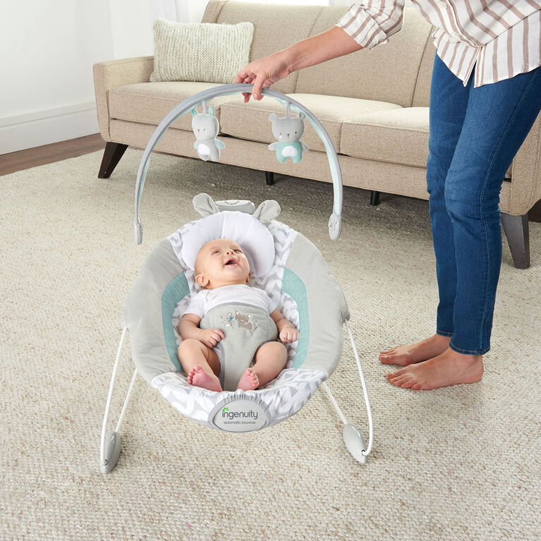 Ingenuity - Smartbounce Automatic Bouncer | Raylan | 0-6 M