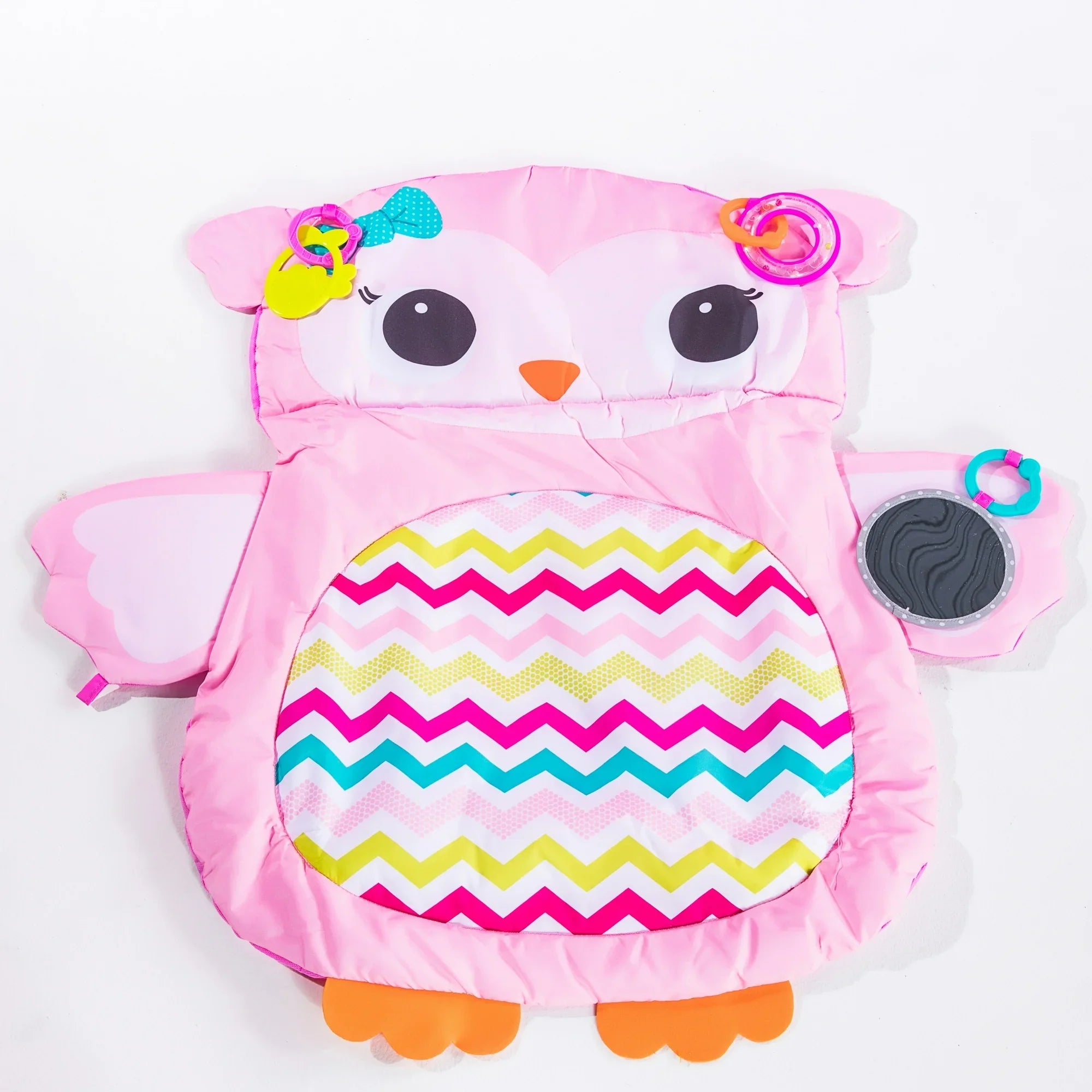 Bright Starts - Tummy Time Prop & Play | Pink | 0-36 M