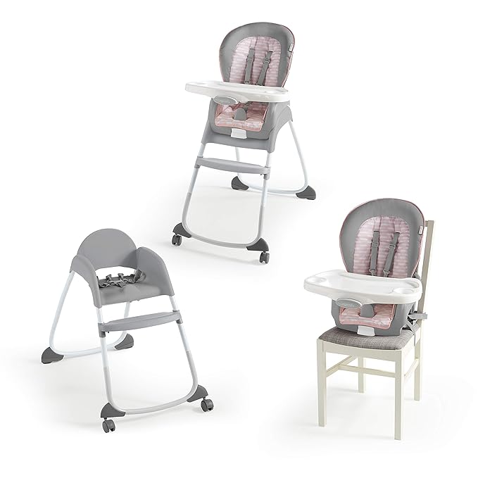 Ingenuity - Trio 3-In-1 High Chair | Flora The Unicorn