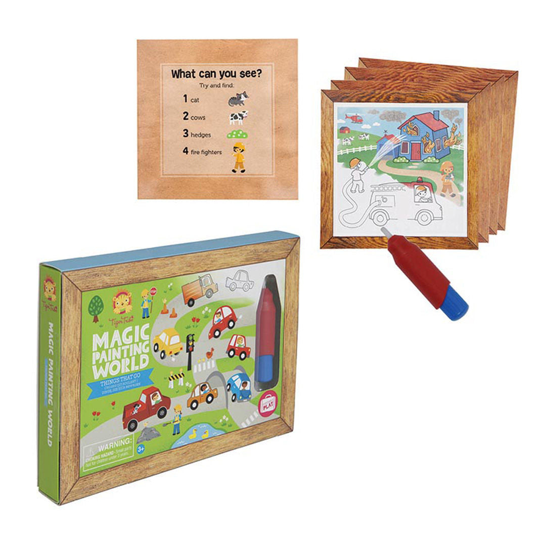 Tiger Tribe - Magic Painting World Things that Go