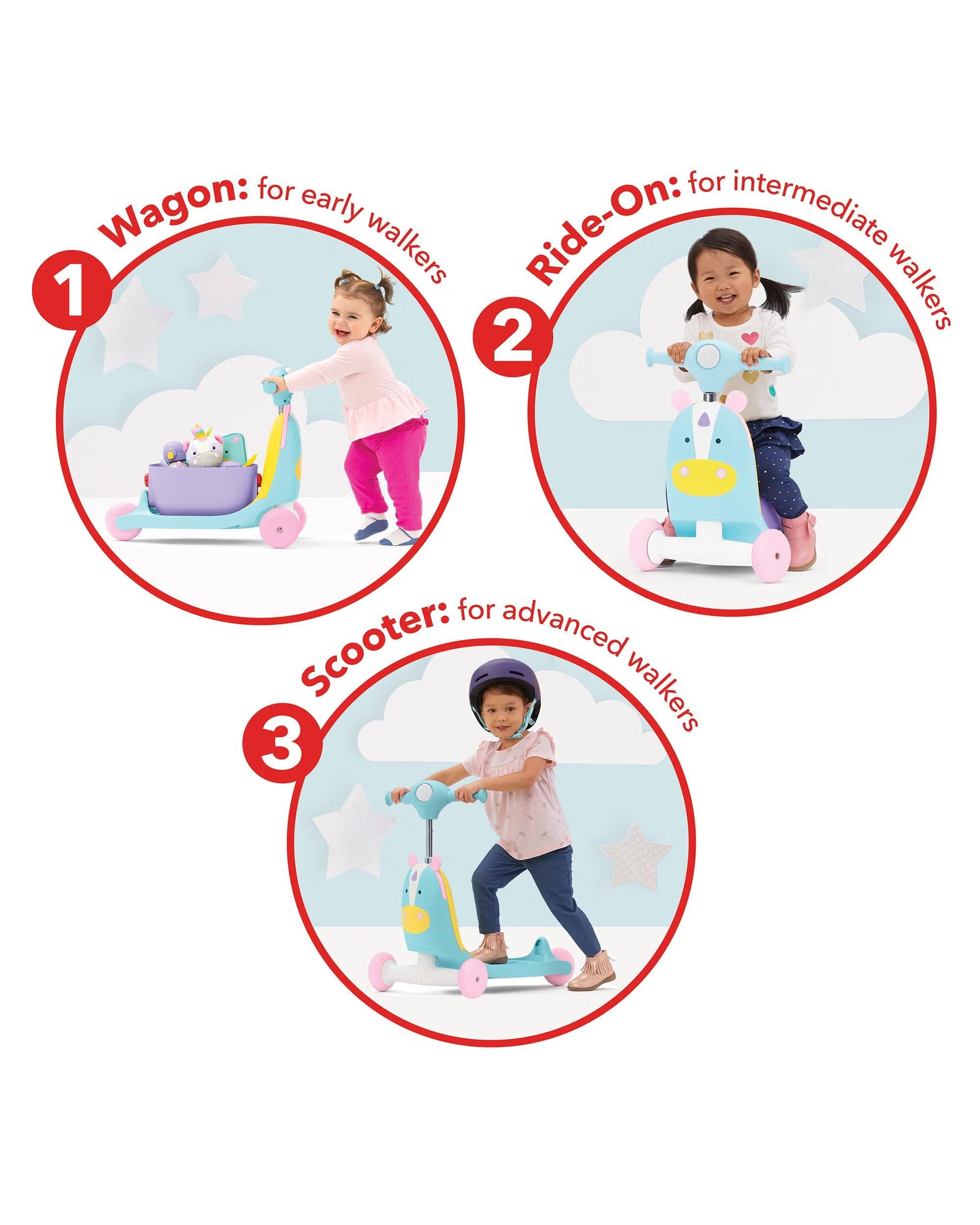 Skip Hop - Zoo Ride-On Toy | Unicorn