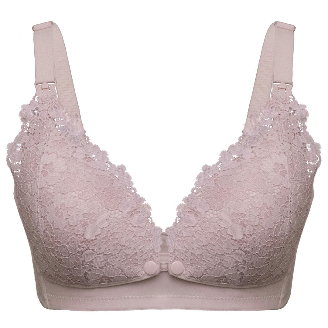 Okus - Pretty Lace Nursing Bra - Pink
