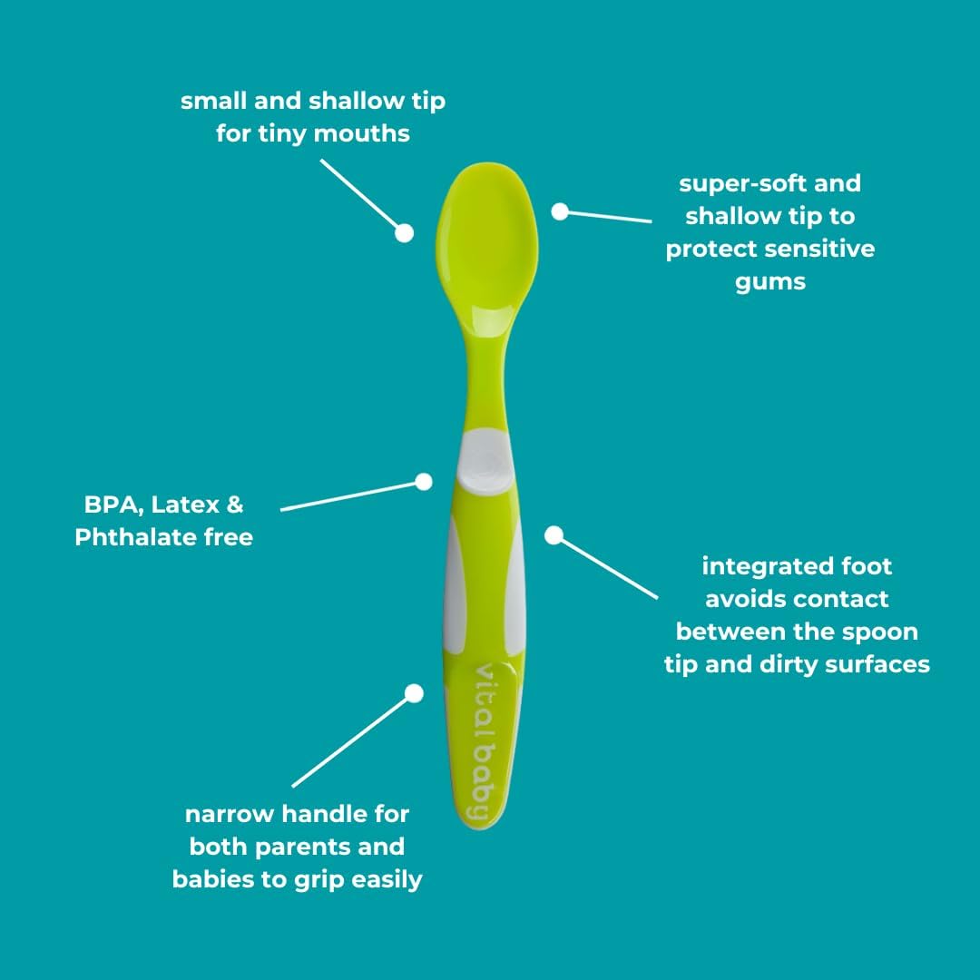 Vital Baby - Nourish Start Weaning Spoons (5Pk)|4 Months+