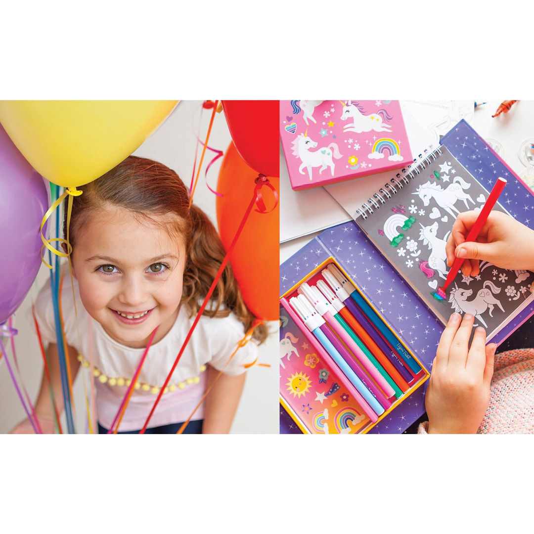 Tiger Tribe - Colouring Set Unicorn Magic Book