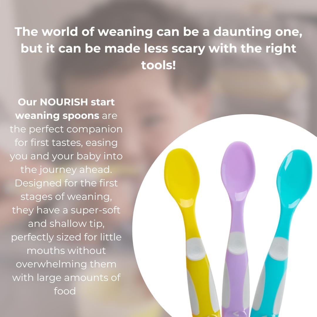 Vital Baby - Nourish Start Weaning Spoons (5Pk)|4 Months+