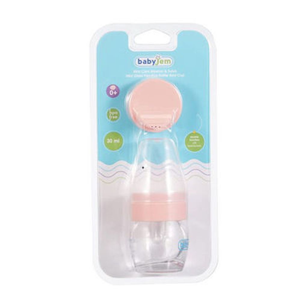 Babyjem - Mini Exercising Cup & Bottle Pink 0 M+