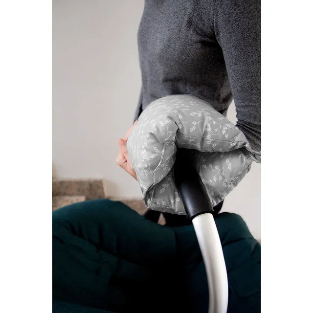 Babyjem - Head Supported Breastfeeding Cushion Grey Flower