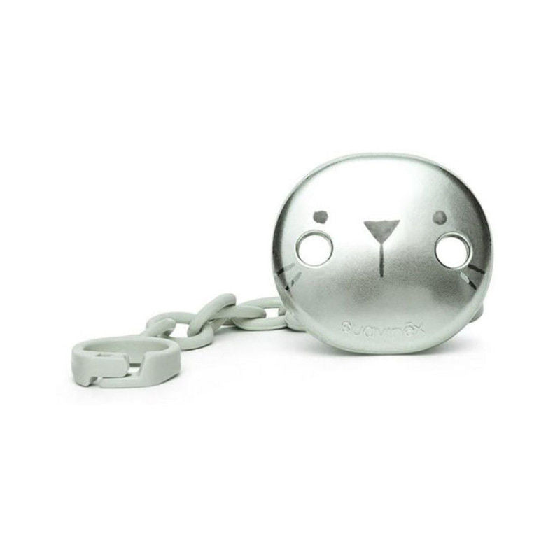 Suavinex - Premium Soother Chain For Babies - Green | 0+ M
