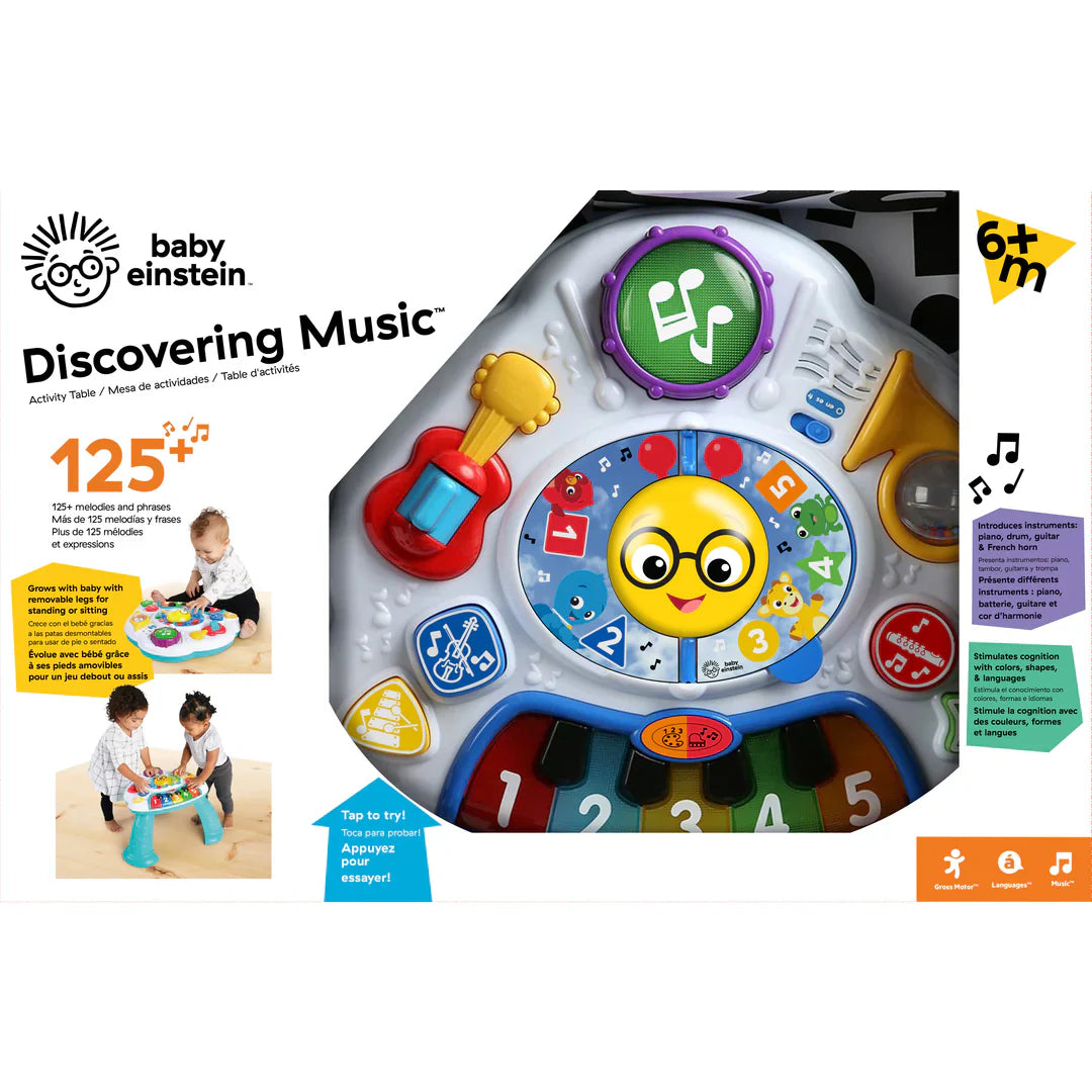 Baby Einstein - Discovering Music Activity Table | 6M-3Y