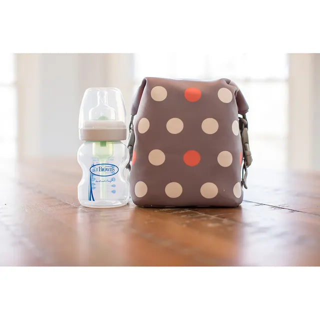 Bottle Tote, Polka Dot