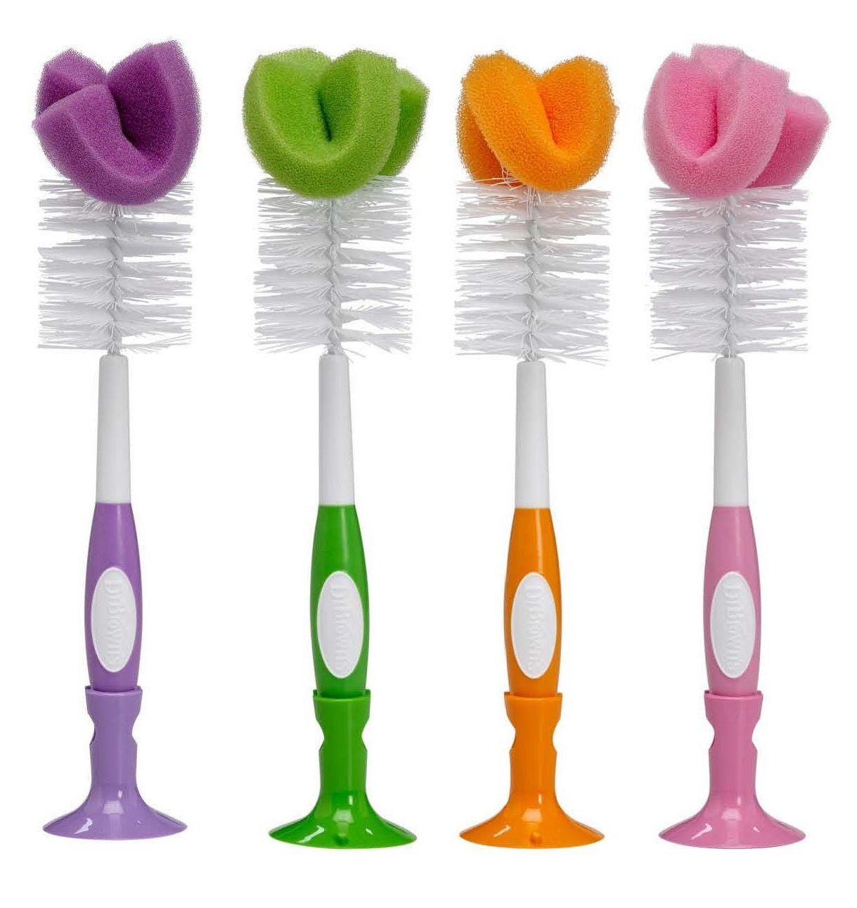 Standard Bottle Brush, Assorted (Pink, Orange, Purple & Green)