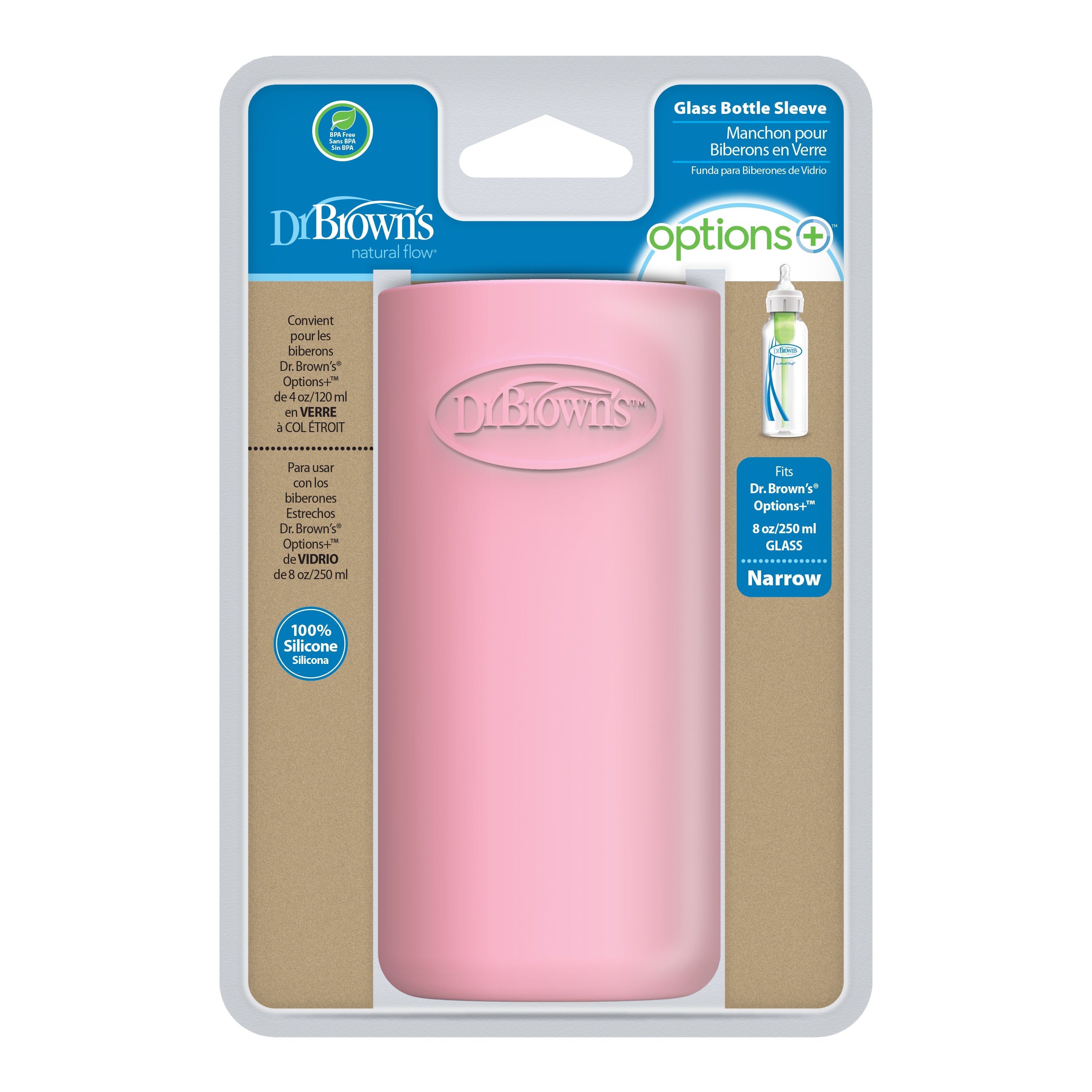 Narrow Glass Bottle Sleeve