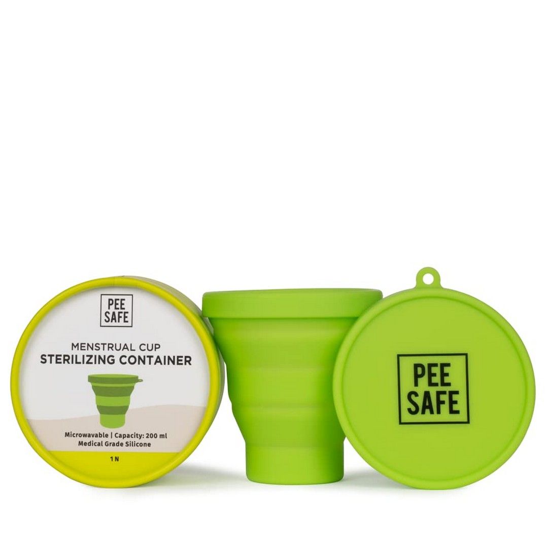 Pee safe - Menstrual Cup Sterilizing Container