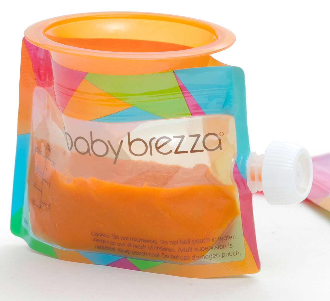 Baby Brezza One Step Baby Food Maker Deluxe, Black & White