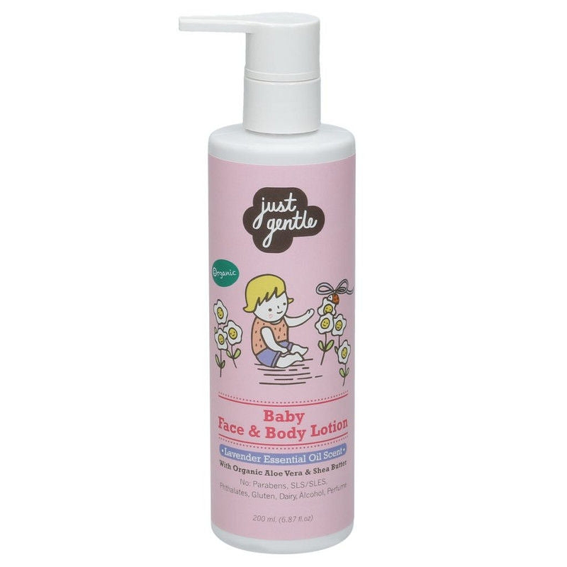 Just Gentle - Baby Face & Body Lotion | Lavender Scent