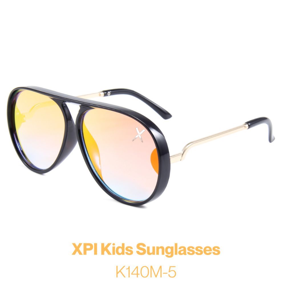 Xpi Kids Sunglasses, Yellow Glass