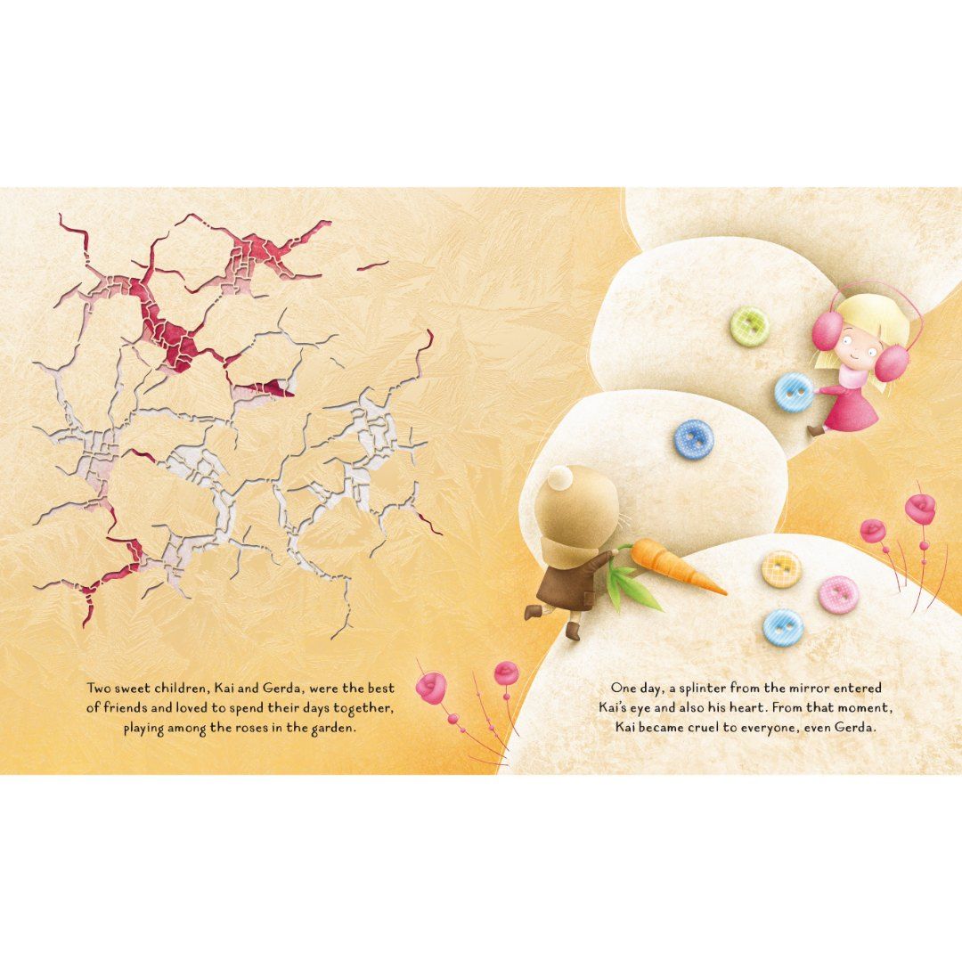 Sassi - Die-Cut Reading  Book | The Snow Queen