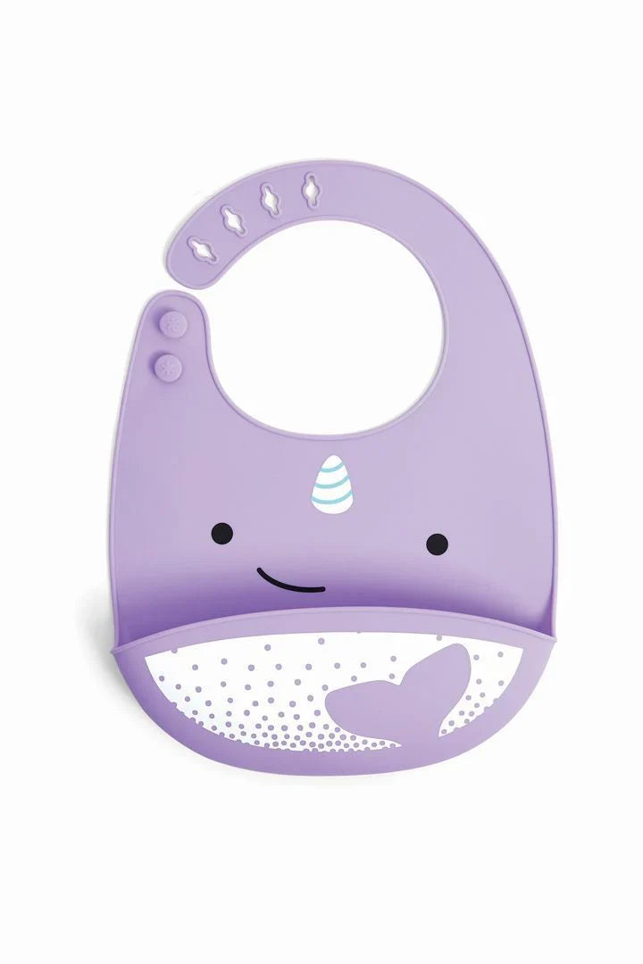 Skip Hop - Zoo Fold & Go Silicone Bib
