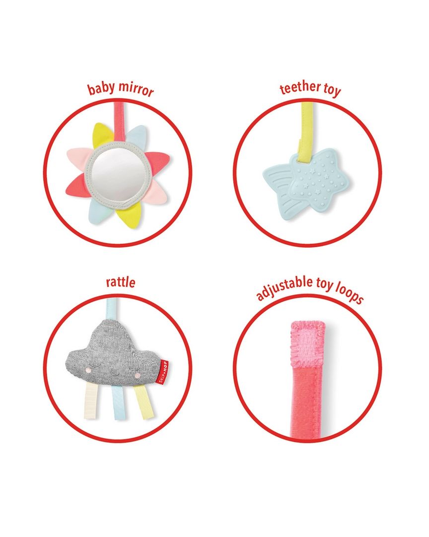 Skip Hop - Silver Lining Cloud Wooden Activity Gym