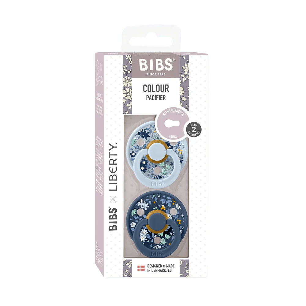 Bibs - X Liberty Chamomile Lawn Latex Pacifier Pack of 2
