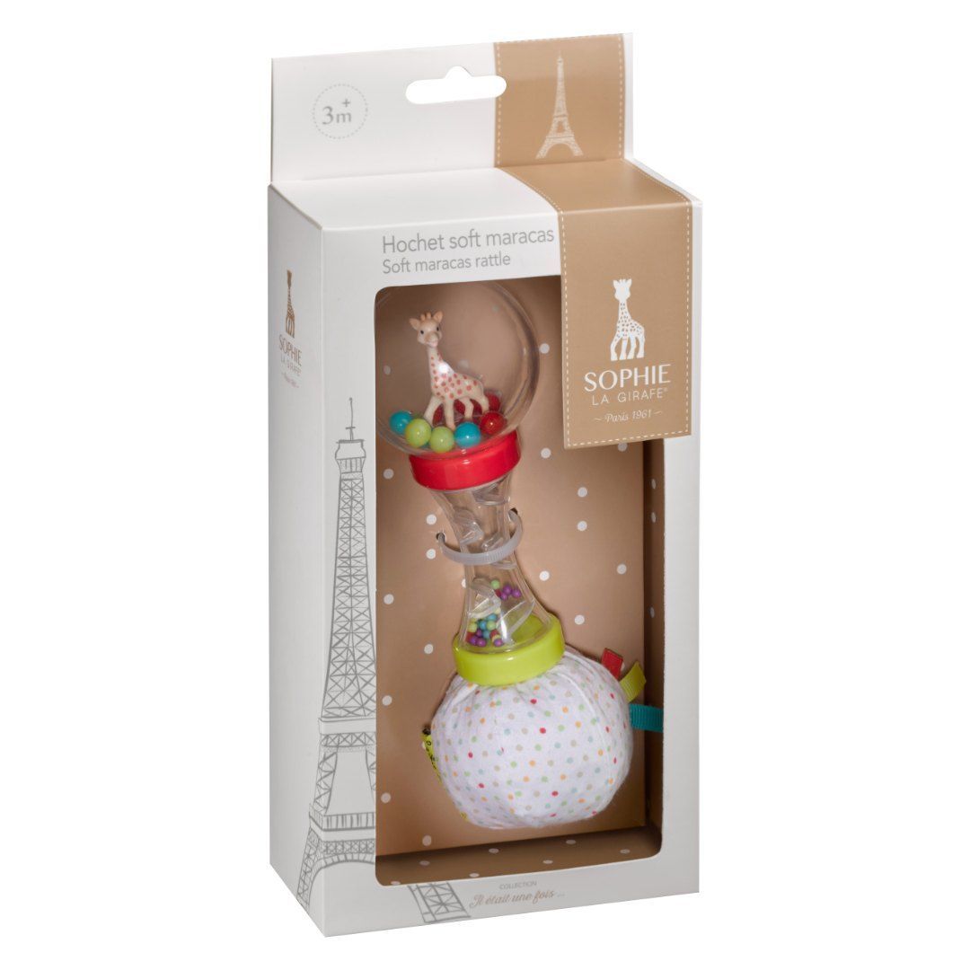Sophie La Girafe - Il Etait Une Fois Soft Maracas Rattle