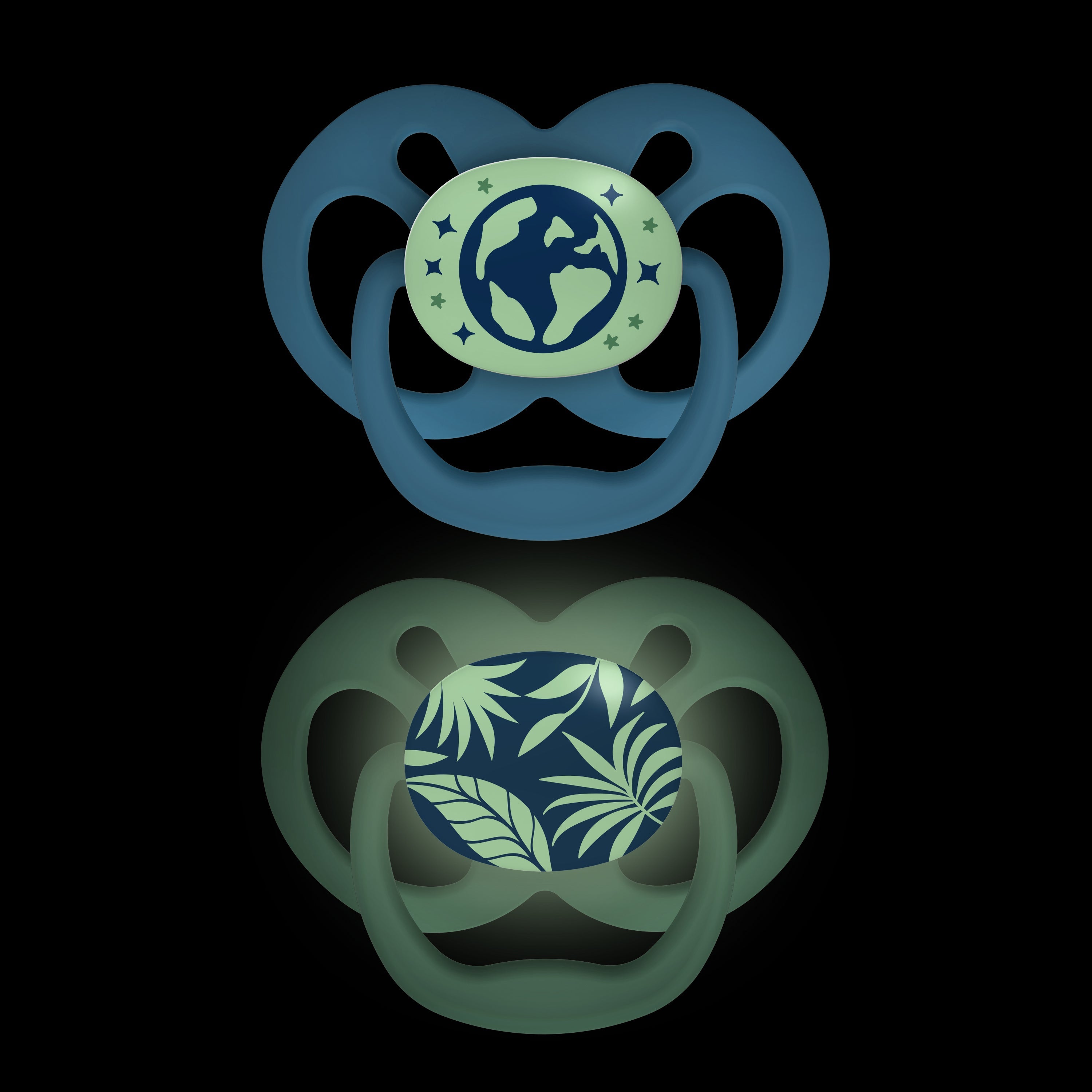 Advantage Pacifier - Glow in the Dark, 2-Pack