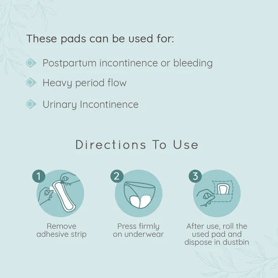 Pee Safe - Peesafe Disposable Maternity Pads 480 MM | 8 Pads