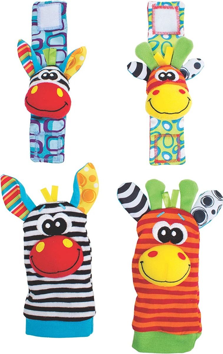Playgro - Jungle Wrist Rattle And Foot Finder