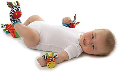Playgro - Jungle Wrist Rattle And Foot Finder