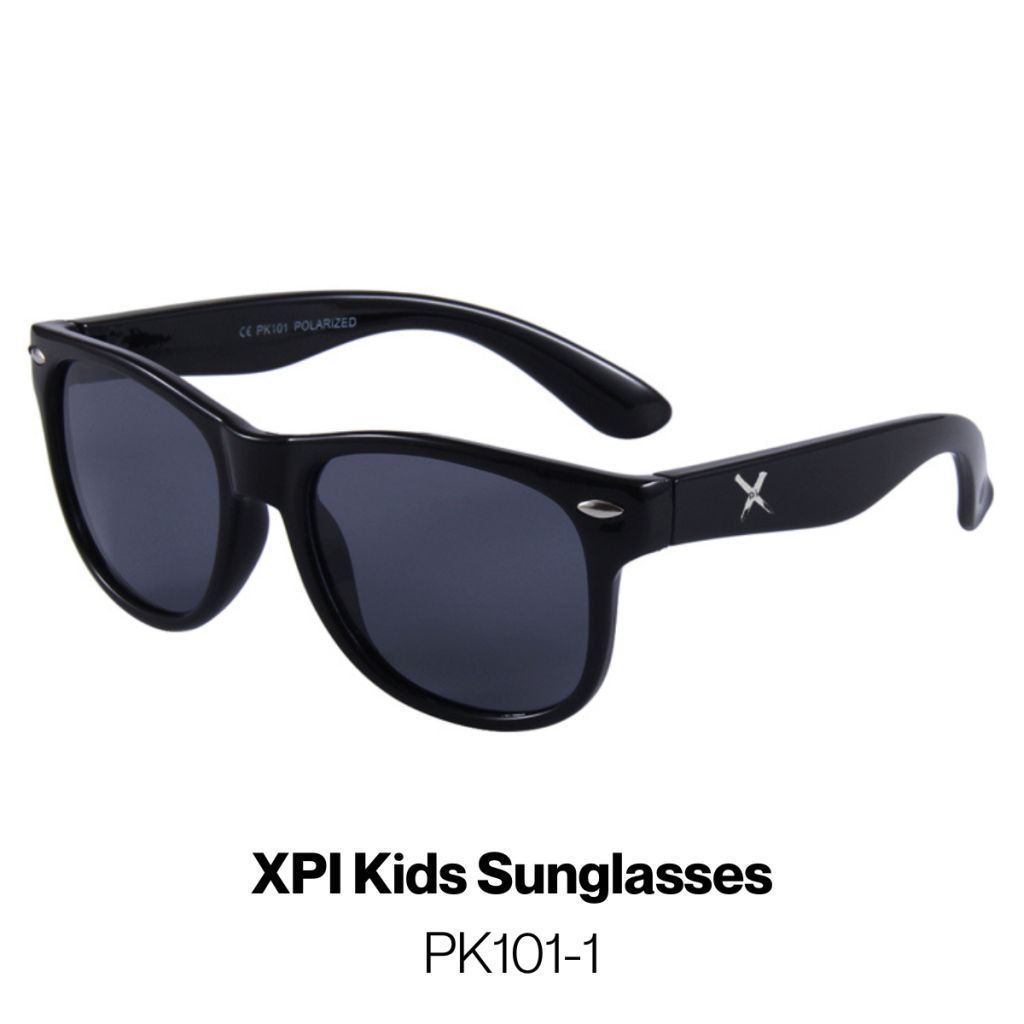 Xpi Kids Sunglasses, Black