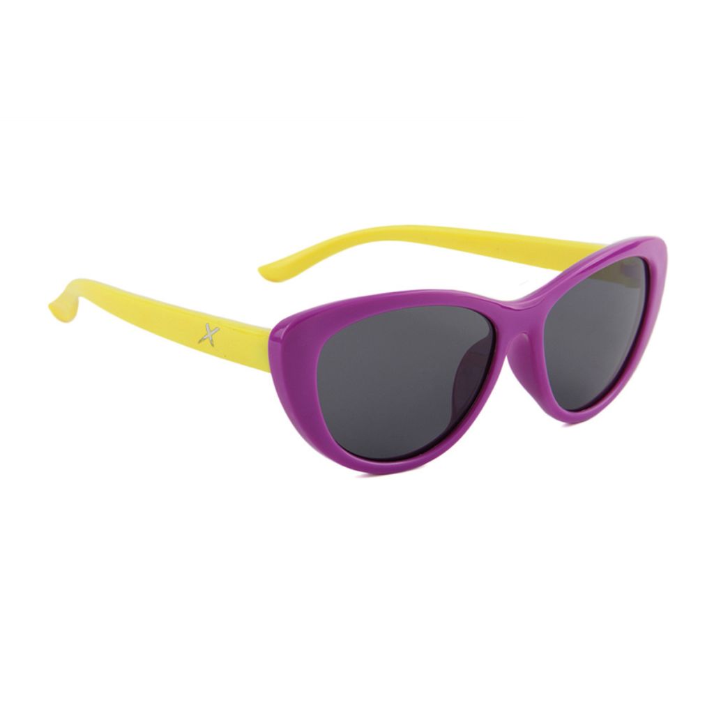 Xpi Kids Sunglasses, Purple + Yellow