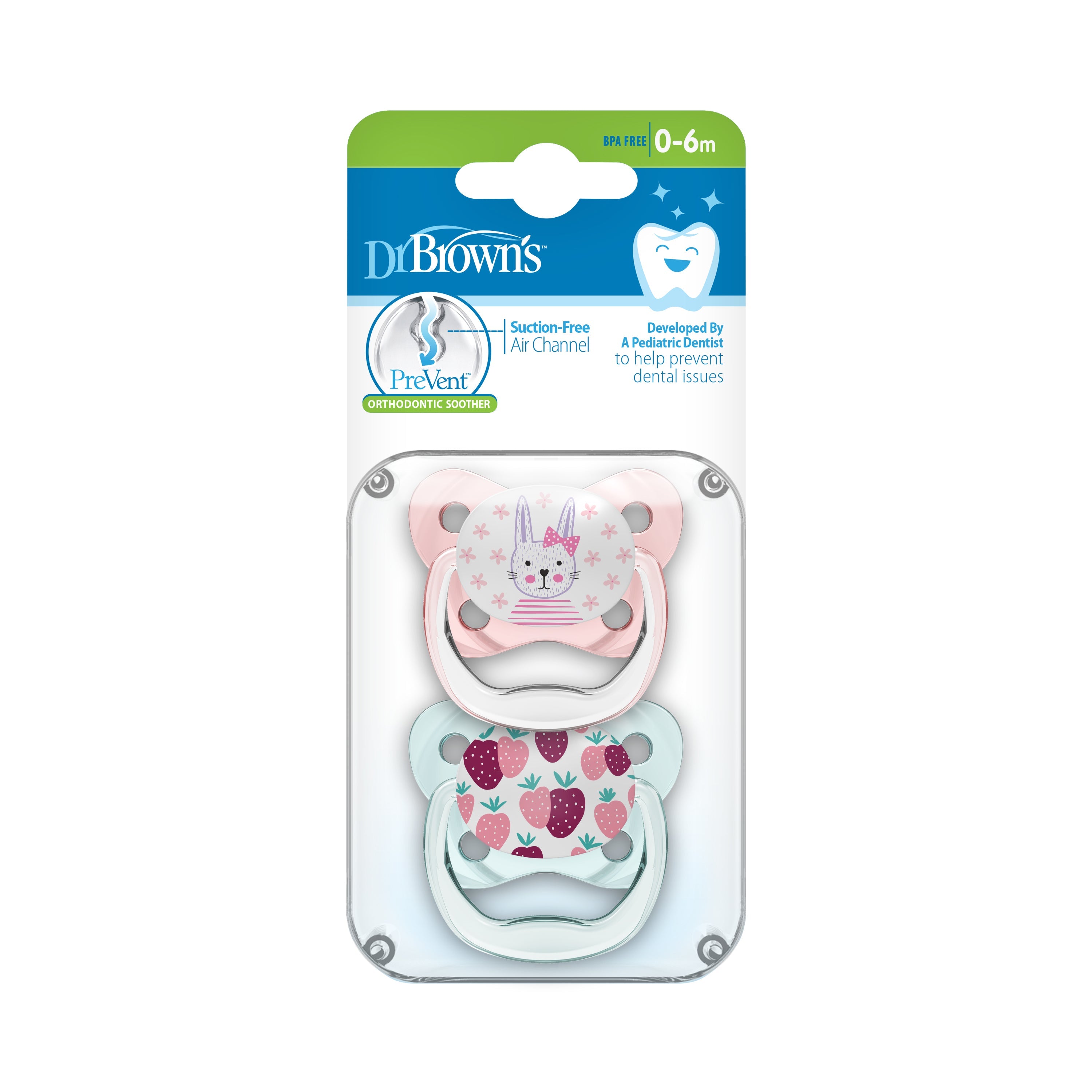 Dr. Brown’s PreVent Soother - 2-Pack