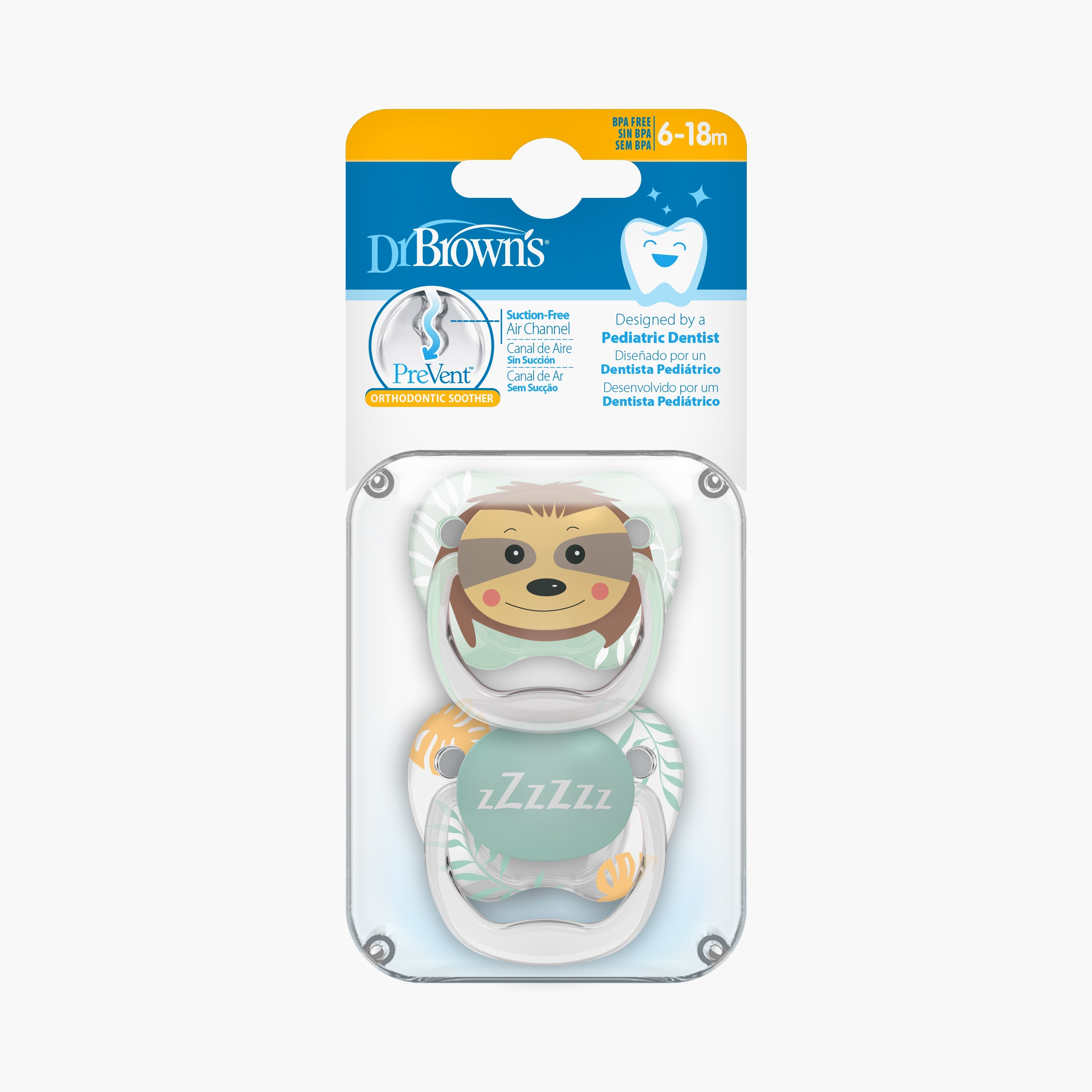 Dr. Brown’s PreVent Soother - 2-Pack