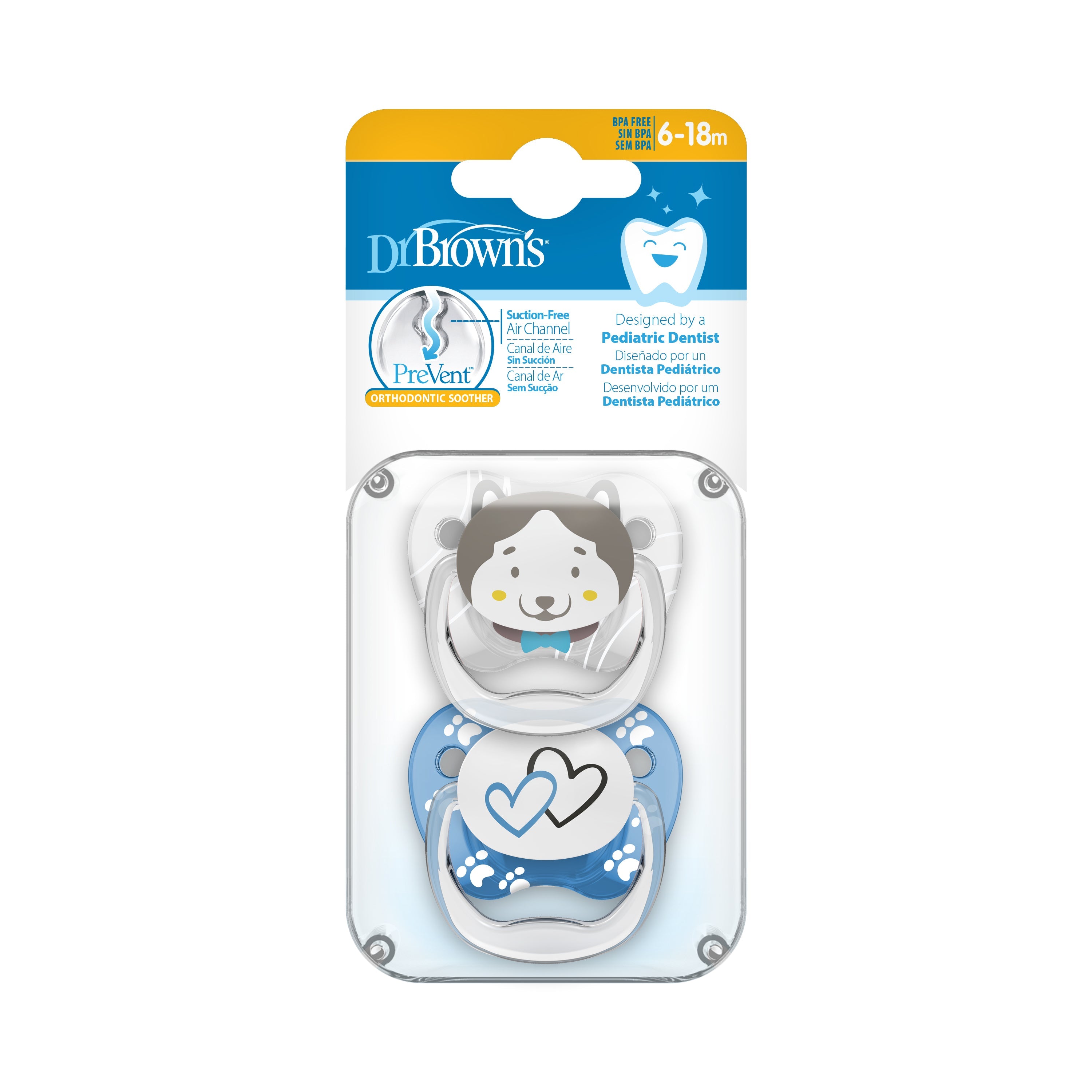 Dr. Brown’s PreVent Soother - 2-Pack