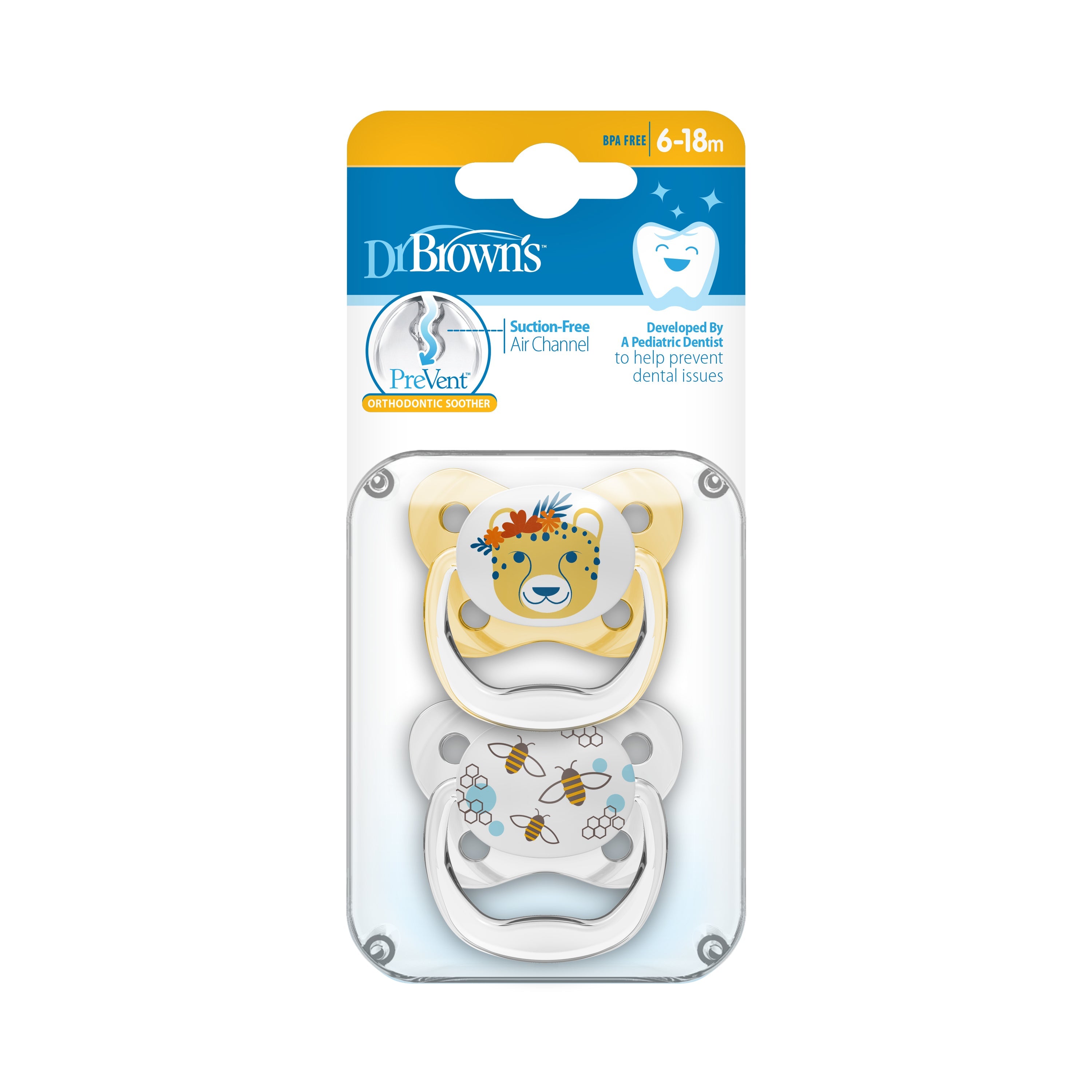 Dr. Brown’s PreVent Soother - 2-Pack