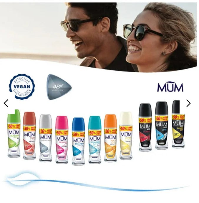 Mum - Deodrant Roll on Men | Cool | 75 ML
