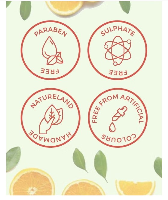 Kethana - Saffron Radiant Cleansing  Bar | Cold Pressed Soap| 125 gms