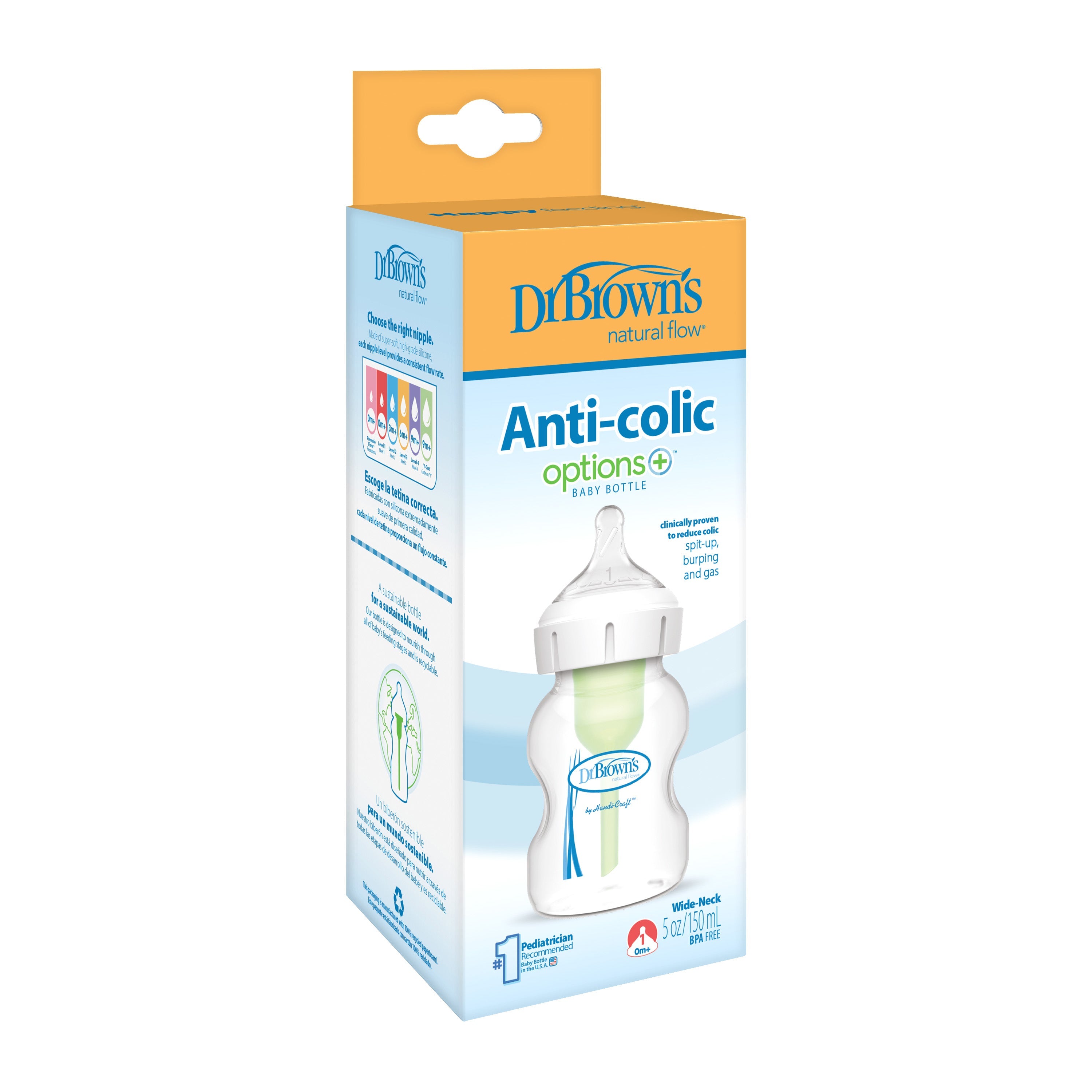 5 oz/150 ml PP W-N Options+ Bottle, 1-Pack