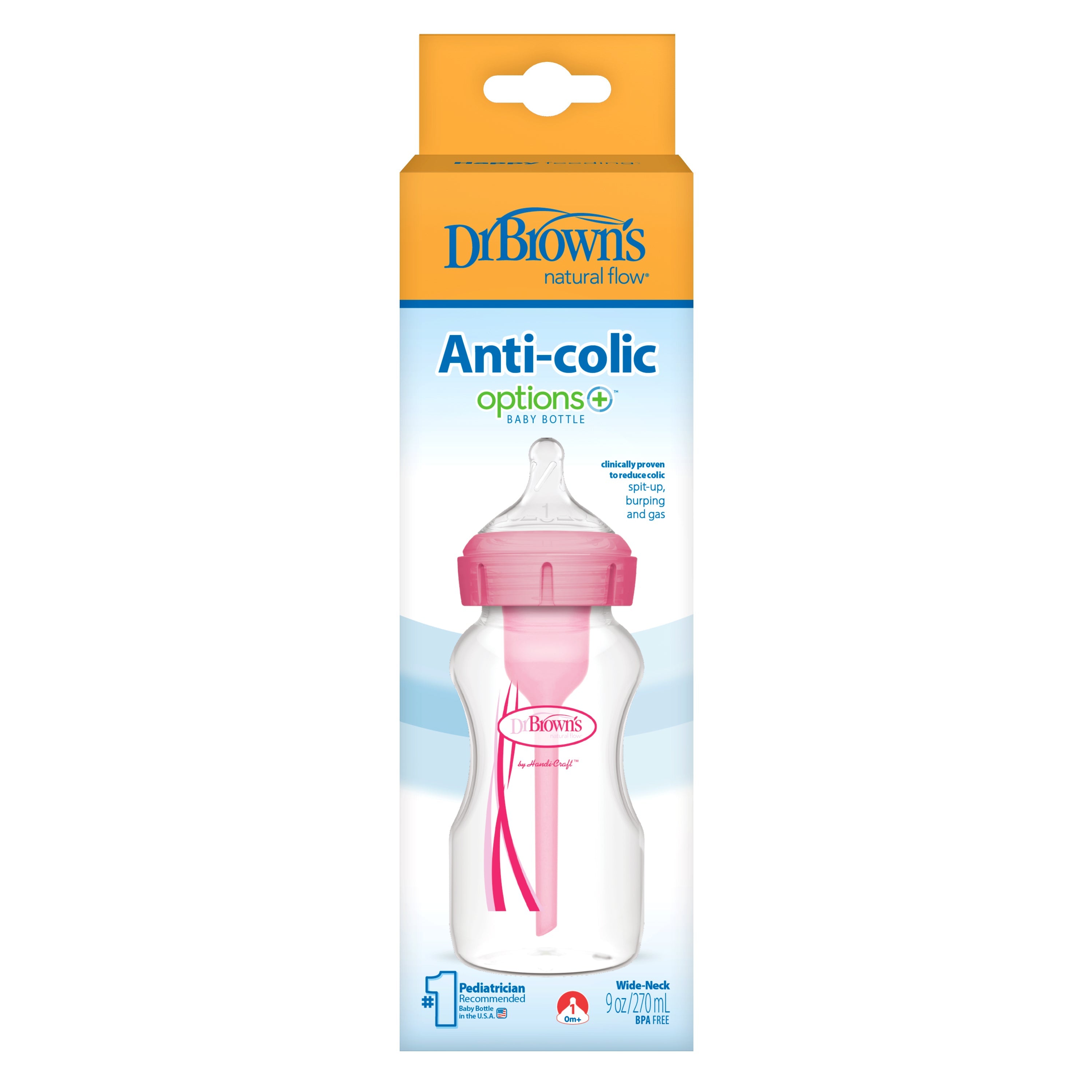 9 oz/270 ml PP W-N Options+ Bottle