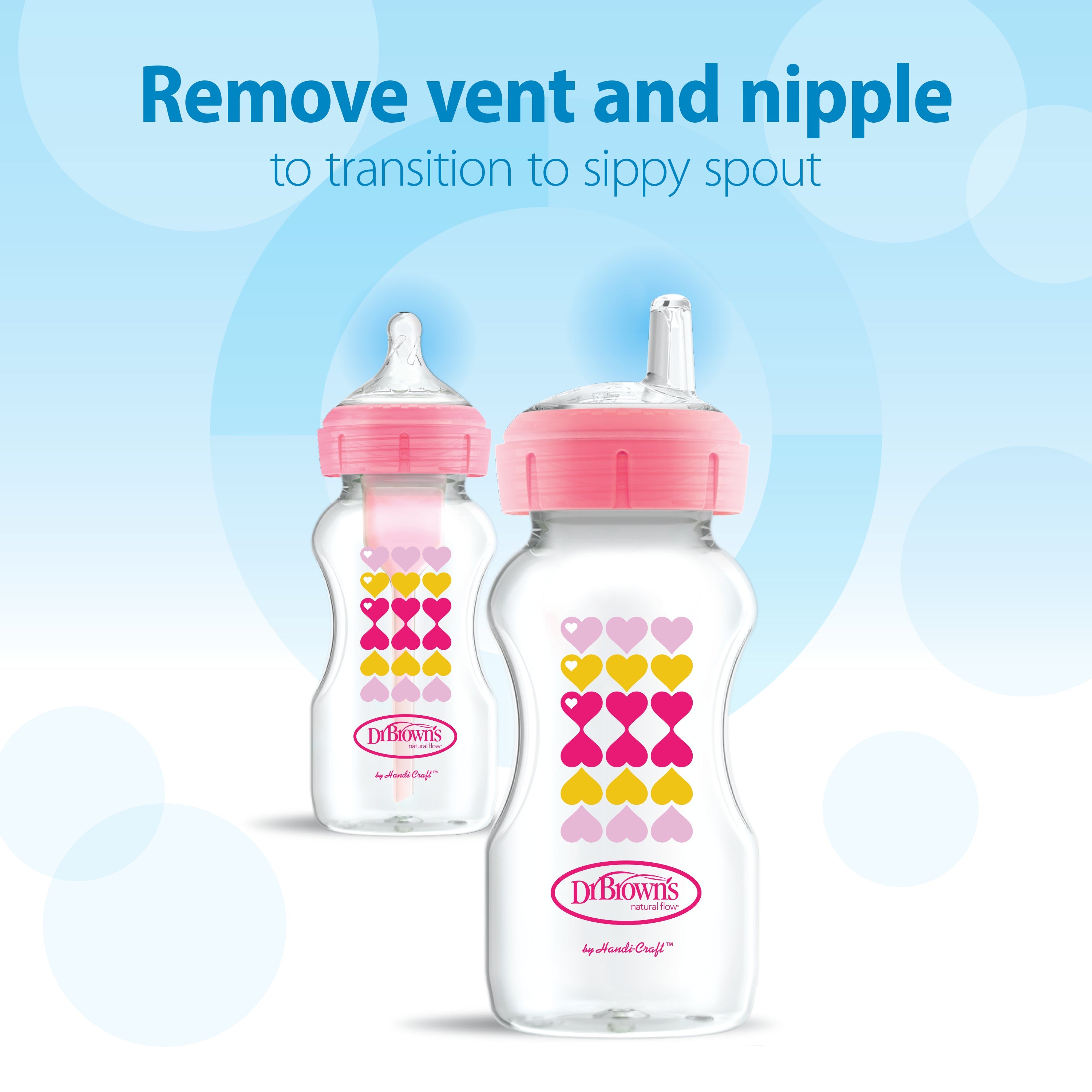 9 oz/270 mL PP W-N Options+ w/ Sippy Spout (+L3 Nipple in Bottle), 1-Pack