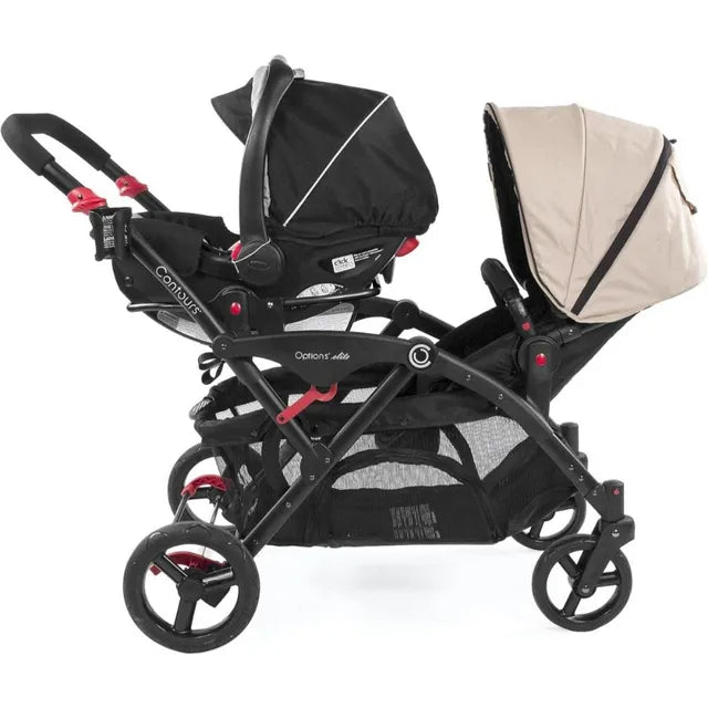 Contours - Britax Infant Car Seat Adapter Black