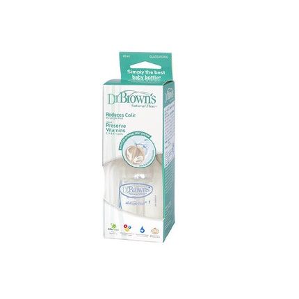 Dr Browns - 2oz Glass Baby Bottle